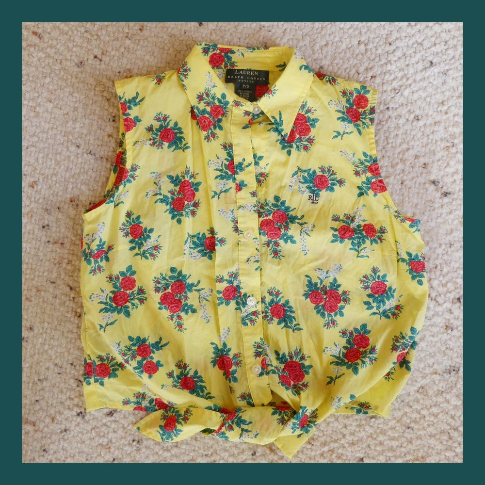 Ralph Lauren Floral blouse